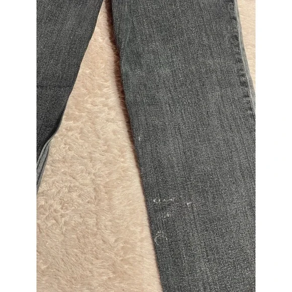 Abercrombie & Fitch The Ankle Straight Ultra High Rise Black Size 25/0R Bin11 - Picture 5 of 7